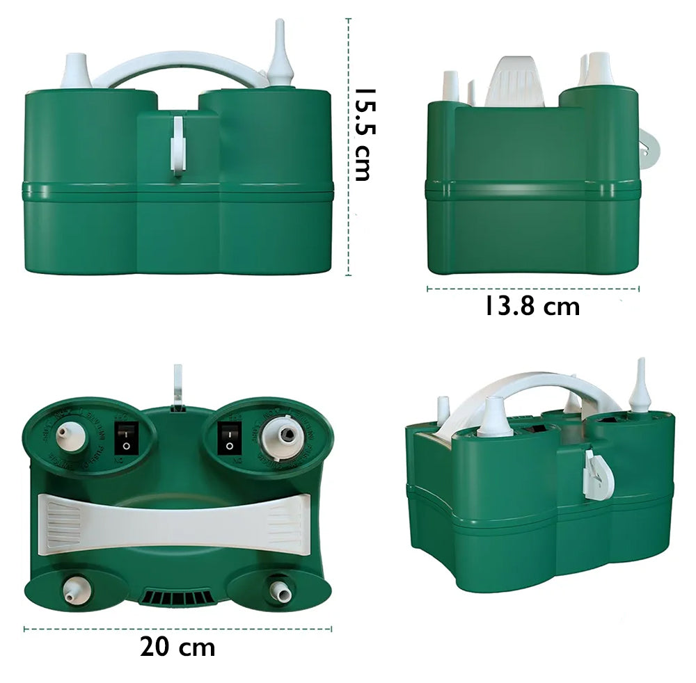 3-in-1 Elektrische Ballonnenpomp – Luchtbedpomp