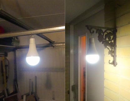 LED lamp met zonnepaneel