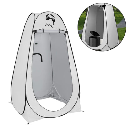 Pirvacy pop-up tent - voor Toiletten - Zwart