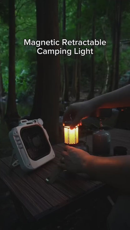 Uitschuifbare Magnetische Kampeerlamp